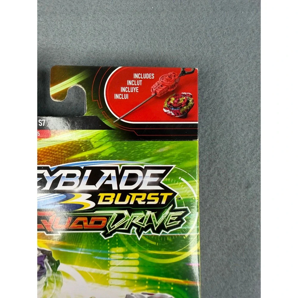 Hasbro‎ Beyblade Burst QuadDrive Astral Spryzen S7 Red 4-in-1 Spinning Top Set